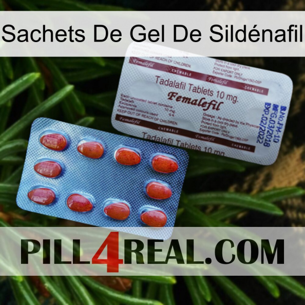 Sachets De Gel De Sildénafil 36